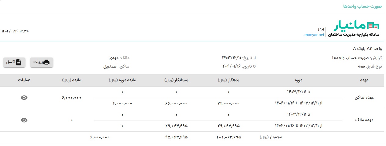 صورت حساب